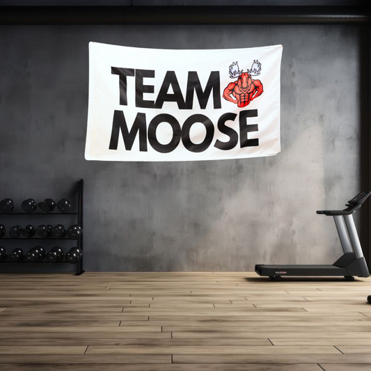 Gym Flag- Team Moose